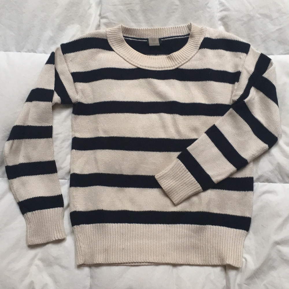 EVERYTHING MUST GO JCrew Striped Sweater. NWOT.